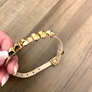 Michael Kors rose gold studded bracelet